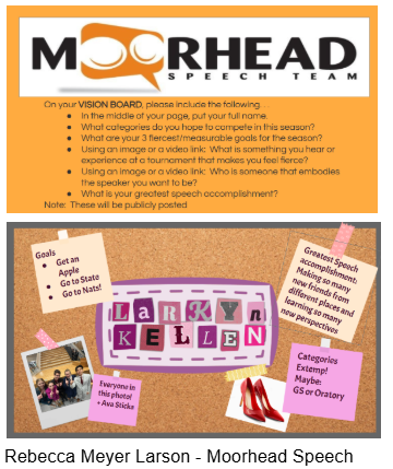 Upload Media (We would love pictures, documents, or videos to share as examples)