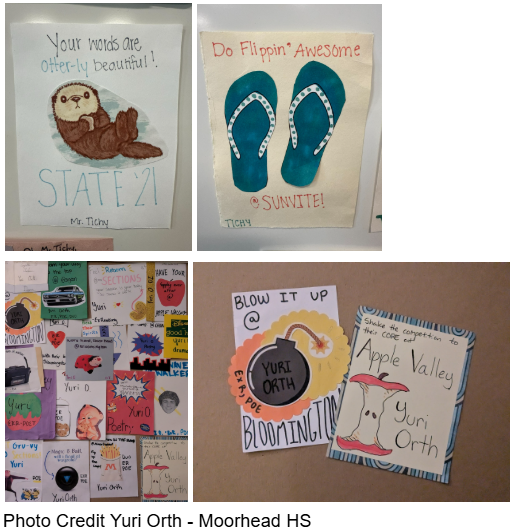 Upload Media (We would love pictures, documents, or videos to share as examples)