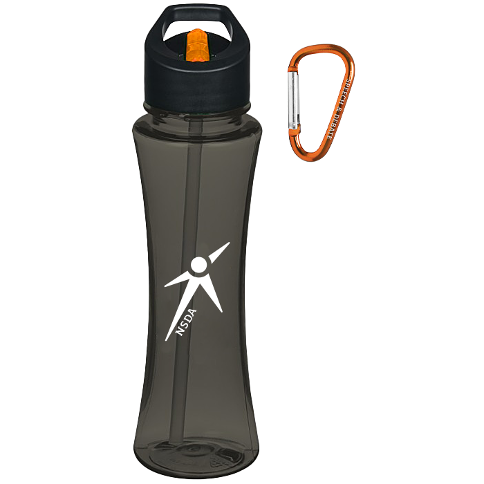 Sparky Water Bottle with Carabiner