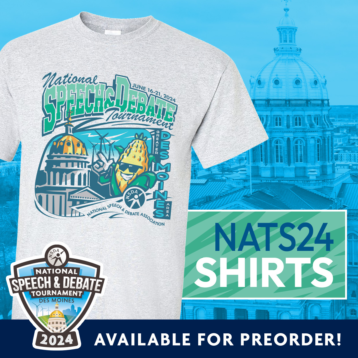 Nats24 T-Shirt Pre-Order
