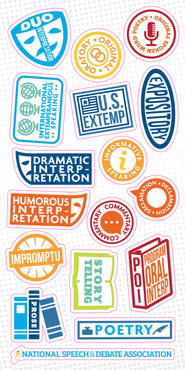 Speech Sticker Sheet