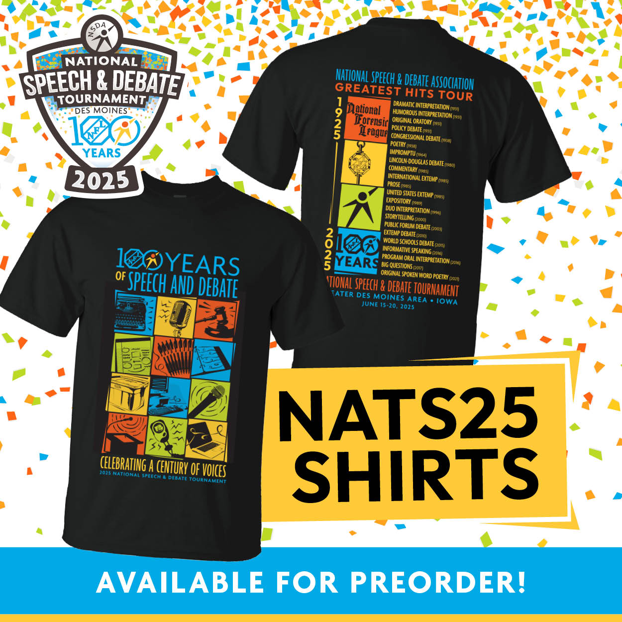 Nats25 T-Shirts
