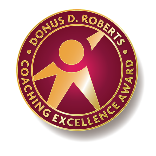 Donus D. Roberts Coach Excellence Pin
