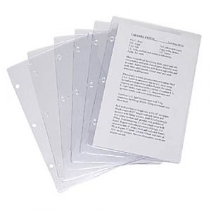 Interp Black Book Page Protectors (Set of 10 inserts)