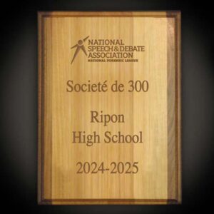 Club- Award Plaque