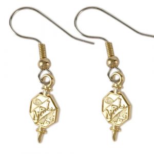 Gold Key Earrings