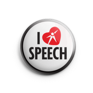I Heart Speech Button