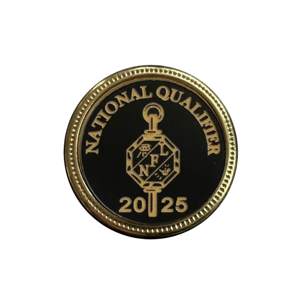 National Qualifier Pin