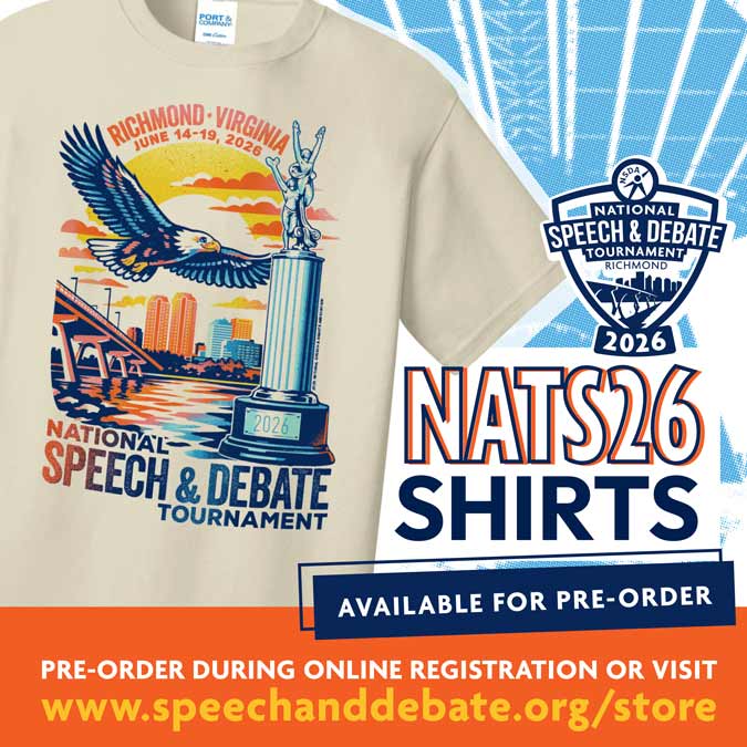 Nats26 Shirts: Available for pre-order.