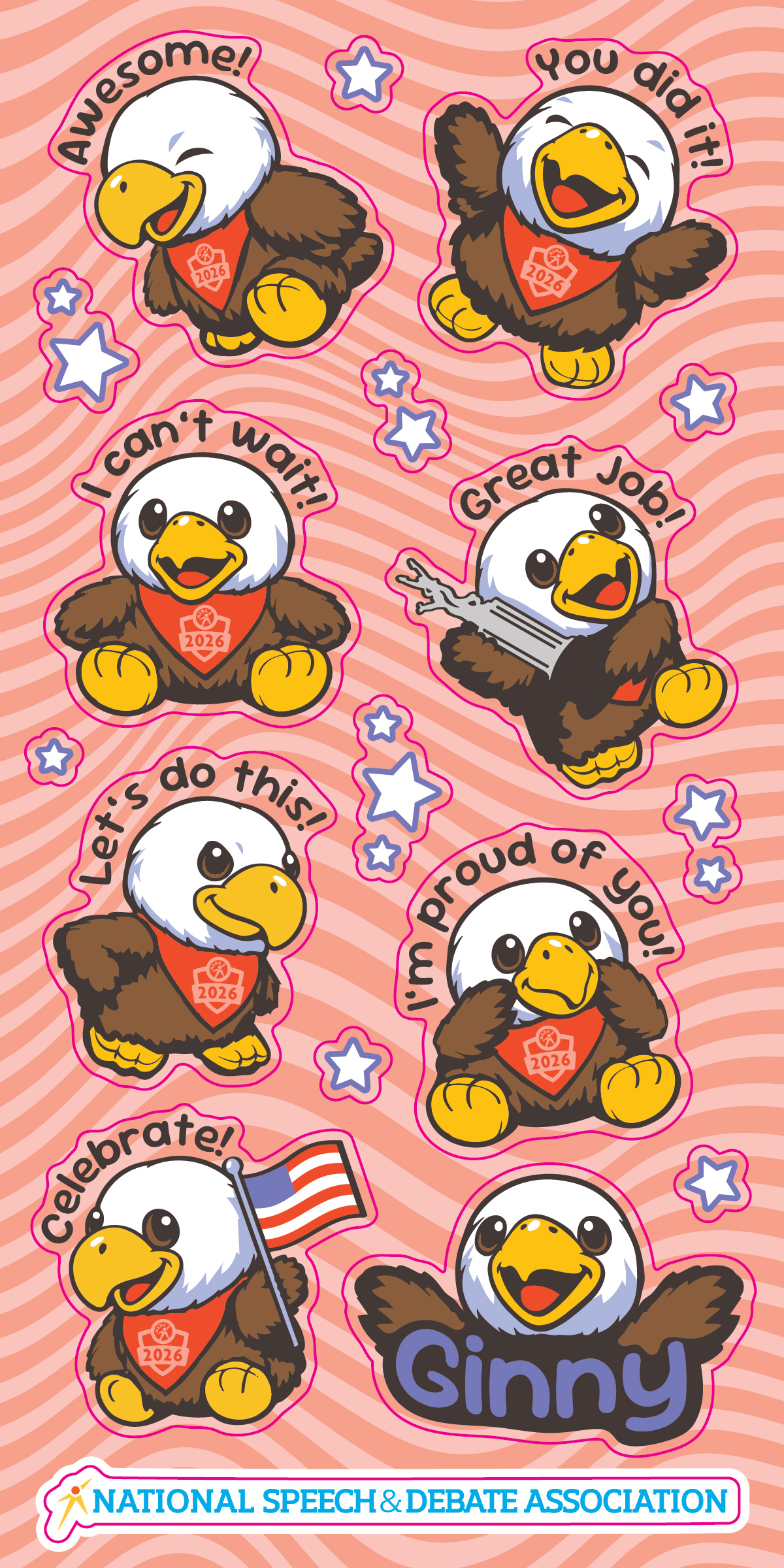 Ginny Sticker Sheet