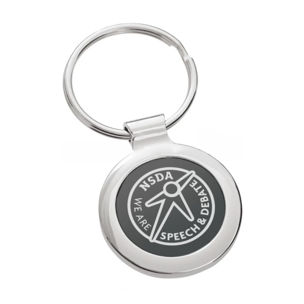 NSDA Engraved Onyx Keychain