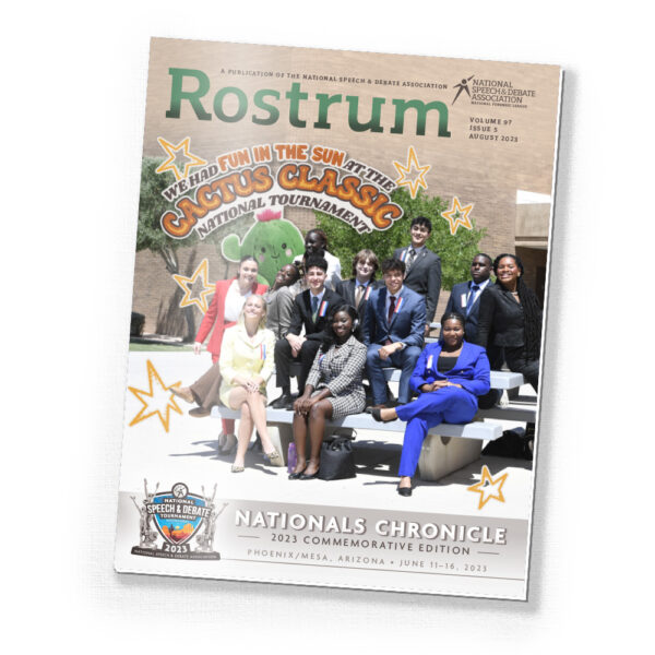 2023 August <i>Rostrum</i> (Nationals Chronicle)