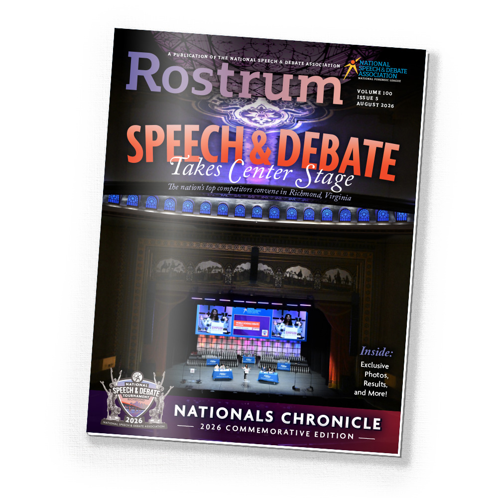 2026 August <i>Rostrum</i> (Nationals Chronicle)