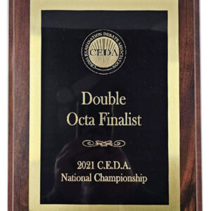 Walnut Plaque