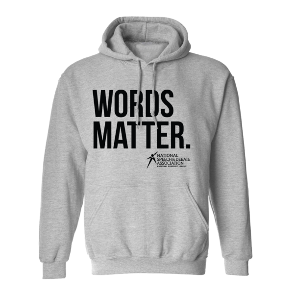 Words Matter Hoodie
