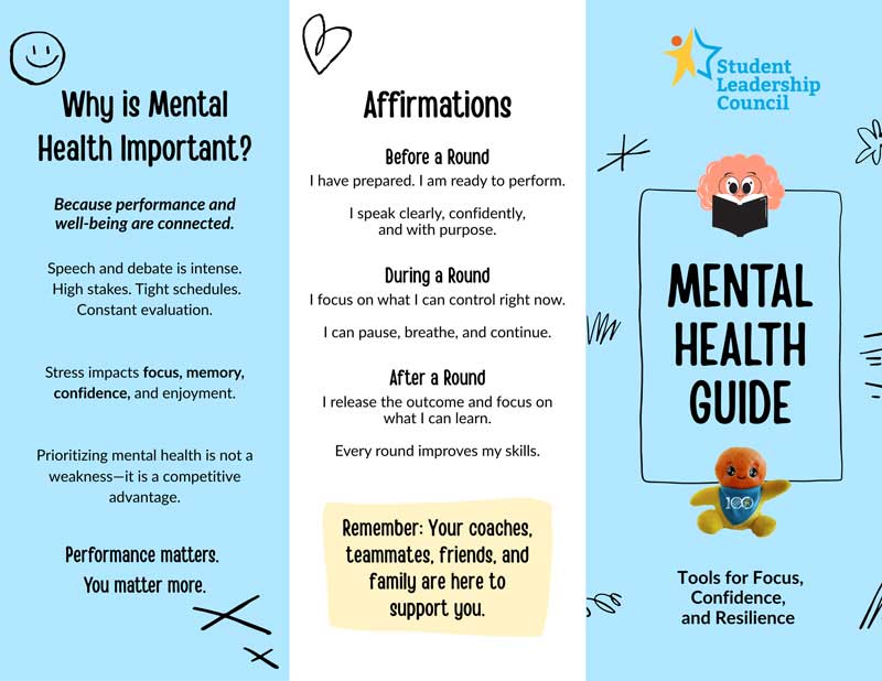Student Leadership Council - Mental Health Guide