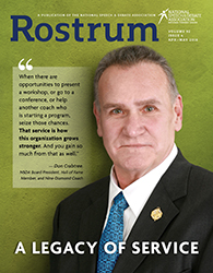 Rostrum Magazine Cover April/May 2018