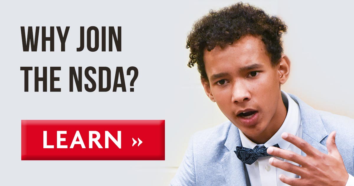 Why Join the NSDA?