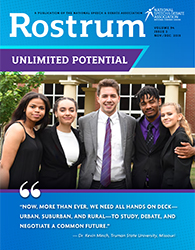 Rostrum Magazine Cover November/December 2019