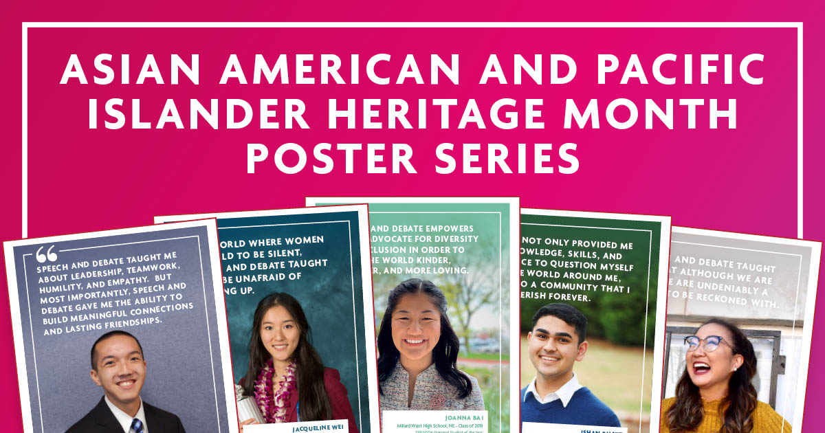 Asian American and Pacific Islander Heritage Month Poster Series