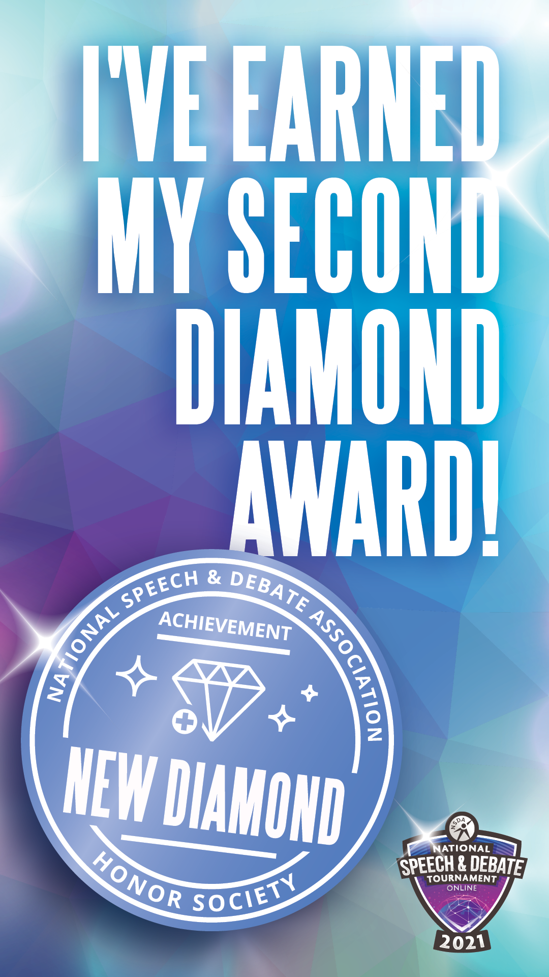 I've Earned My Second Diamond Award!