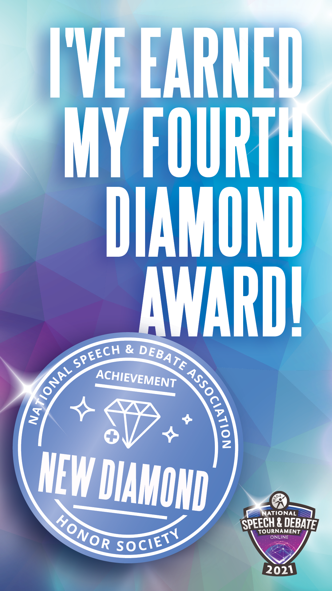 I've Earned My Fourth Diamond Award!