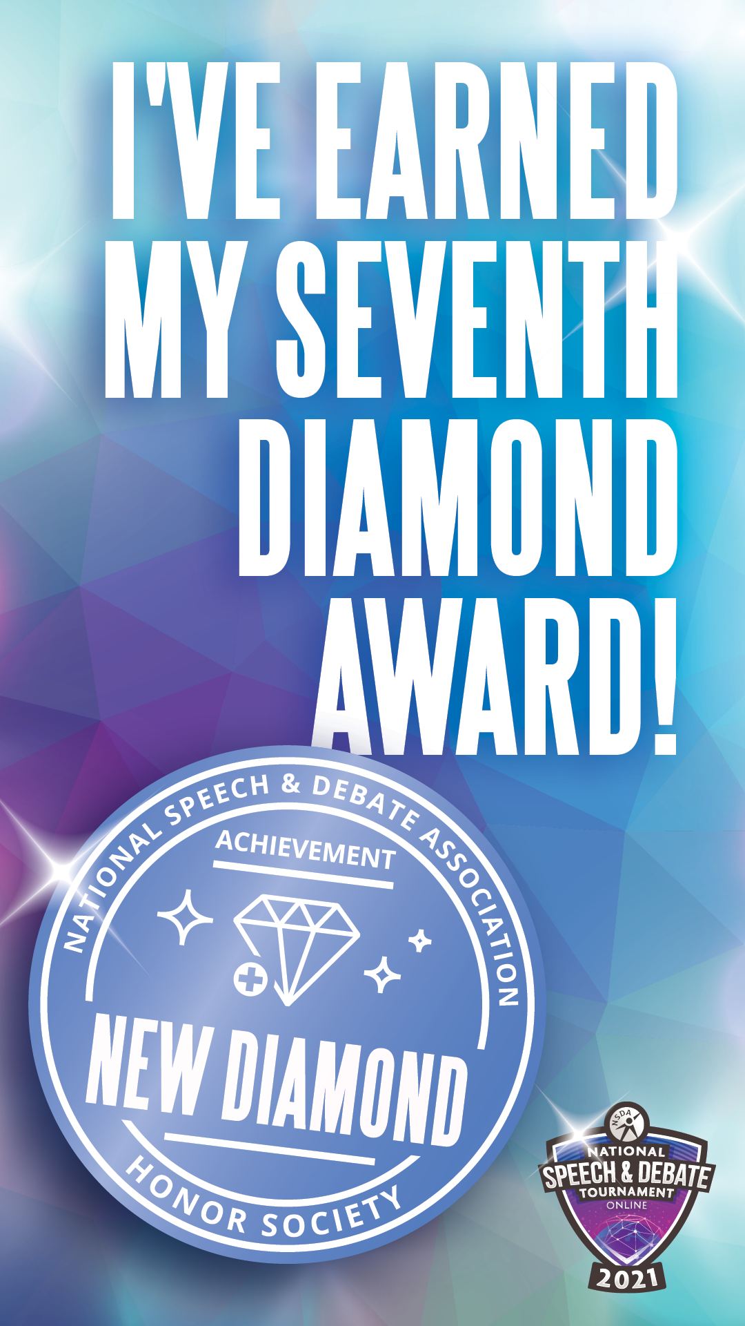 I've Earned My Seventh Diamond Award!