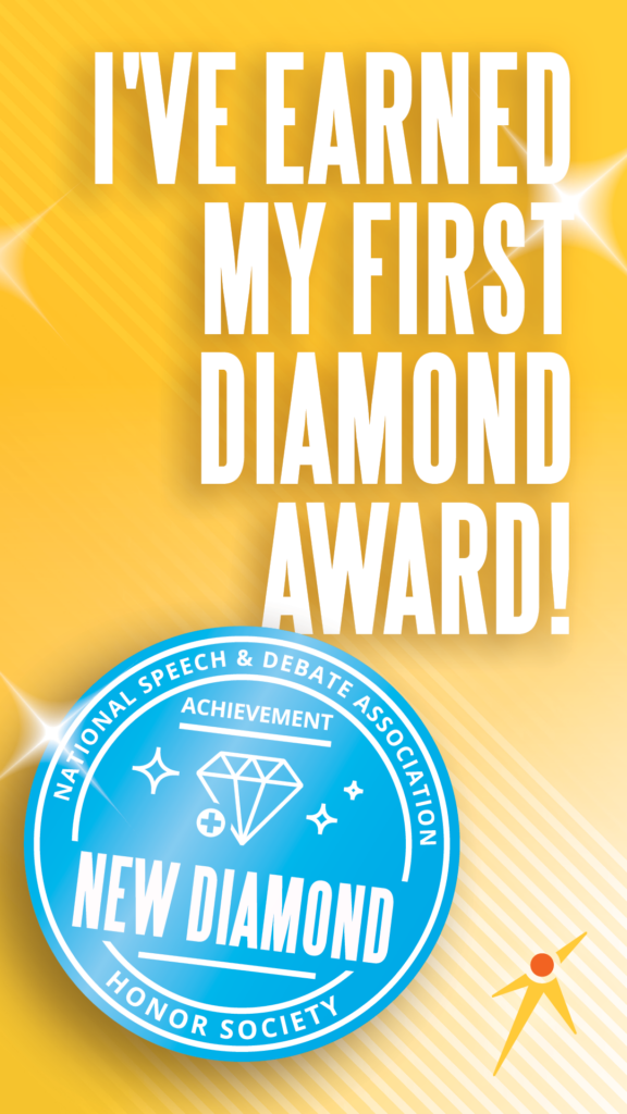 I've Earned My First Diamond Award!