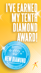 I've Earned My Tenth Diamond Award!
