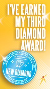 I've Earned My Third Diamond Award!