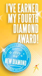 I've Earned My Fourth Diamond Award!