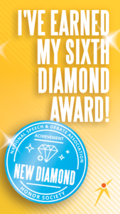 I've Earned My Sixth Diamond Award!