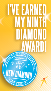 I've Earned My Ninth Diamond Award!