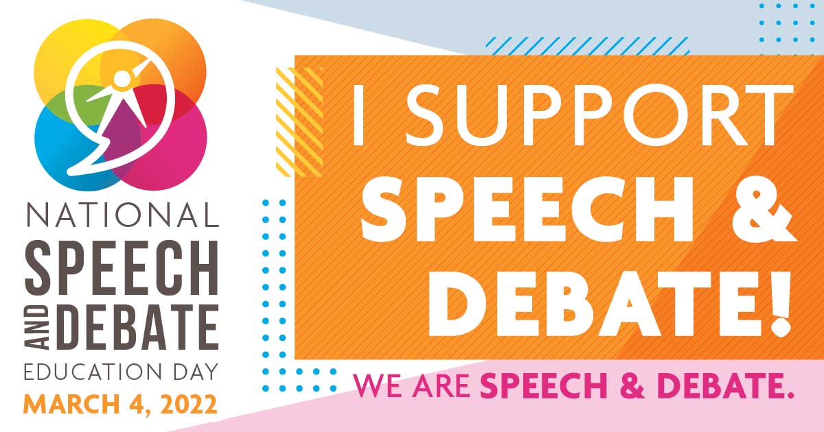 I Support Speech and Debate