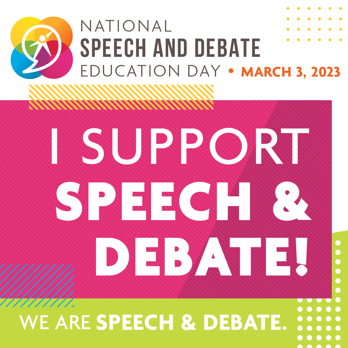 2023 I Support Speech & Debate 