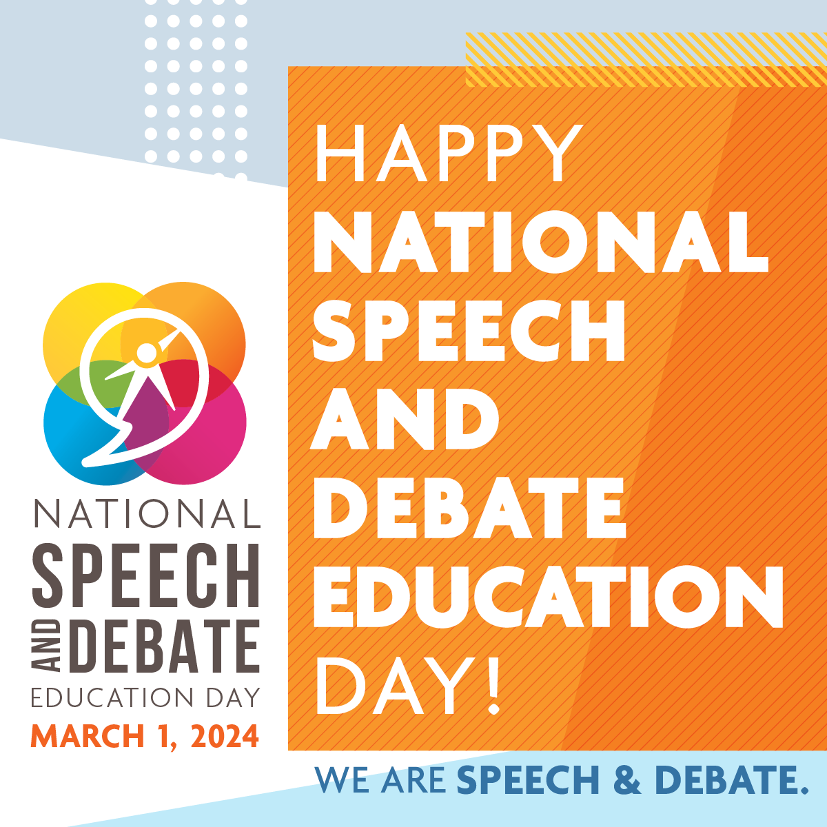 Happy National Speech and Debate Education Day
