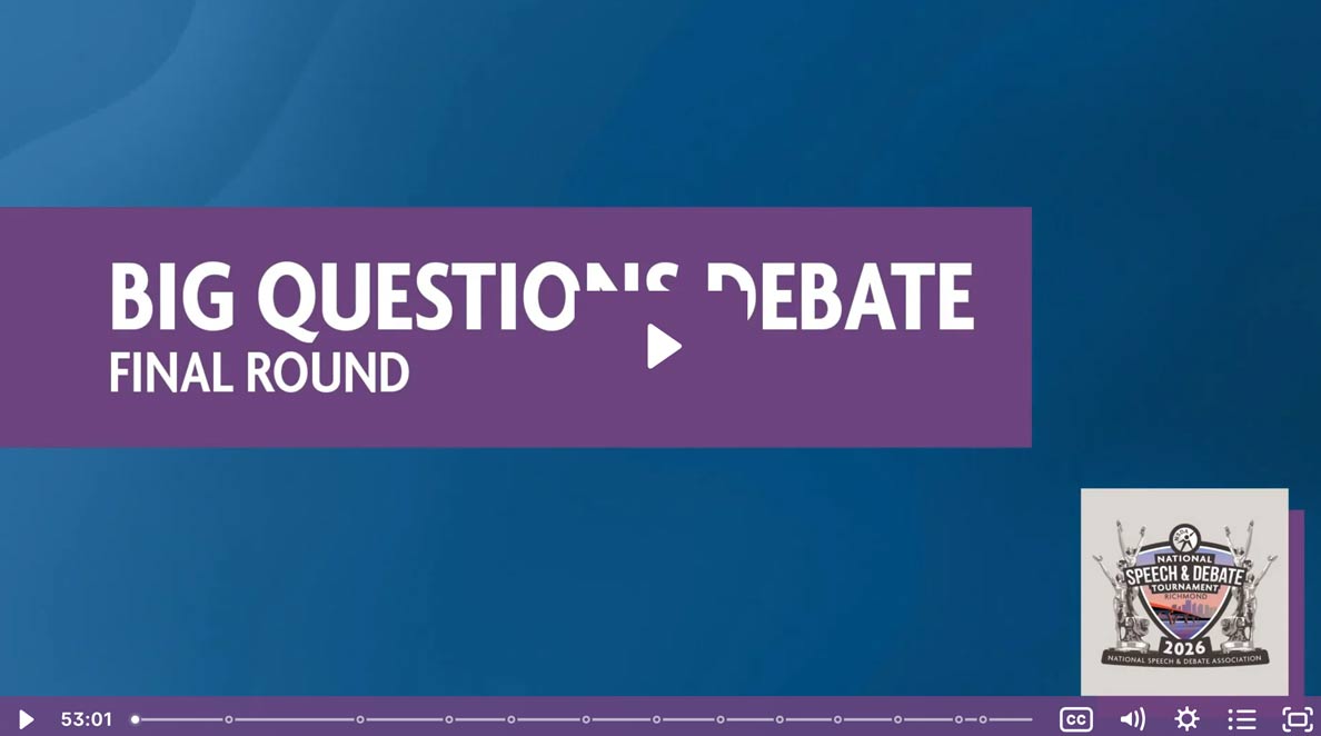 2026 Big Questions Final Round