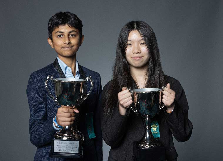 2026 National Tournament Public Forum Debate Champions