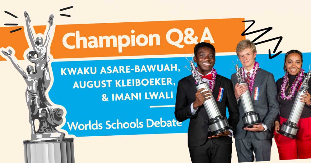 Champion Q&A: Worlds Champs