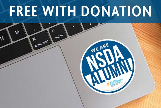 We Are NSDA Alumni Sticker