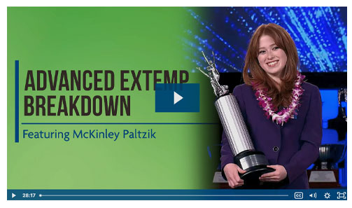 Advanced Extemp Breakdown: Featuring McKinley Paltzik