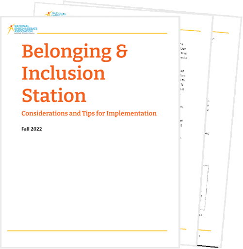 Belonging and Inclusion Station Guide