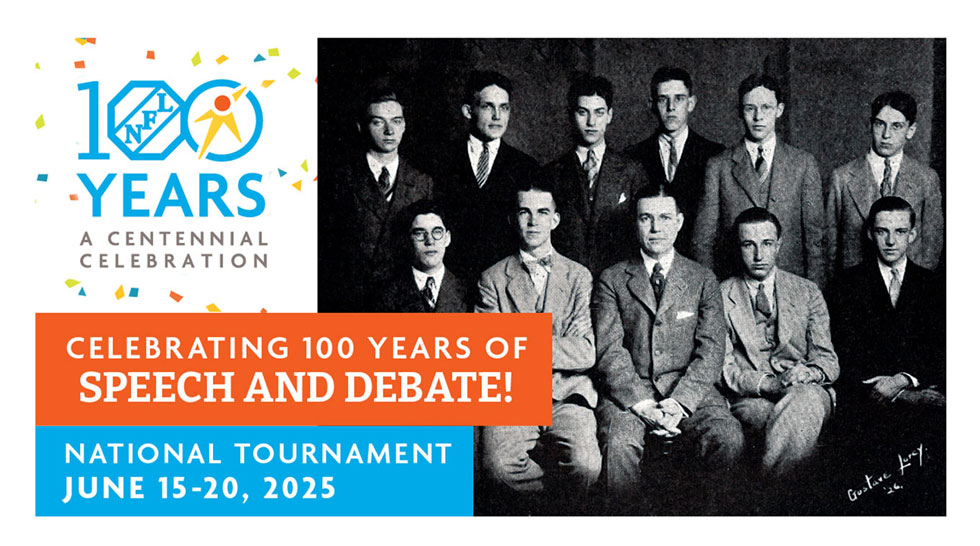 100 Years of Speech & Debate! 