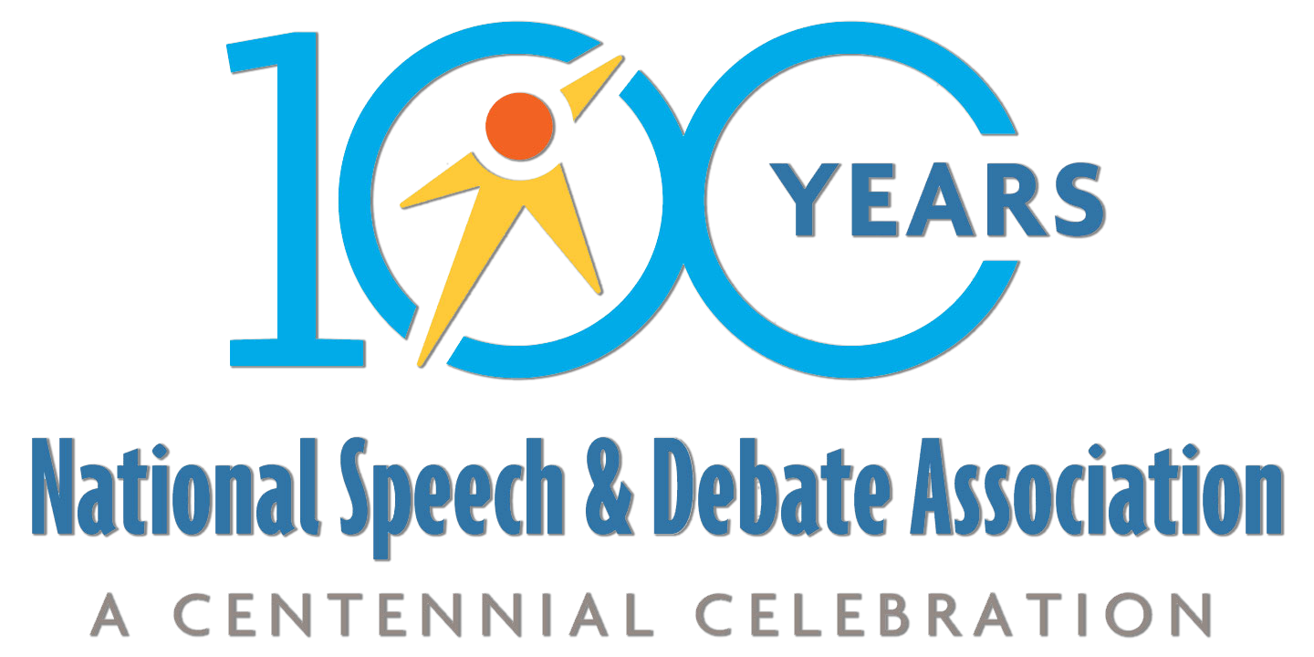 National Speech & Debate Association Centennial Logo