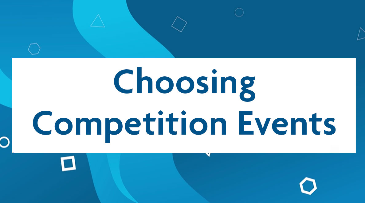 Choosing Competition Events 