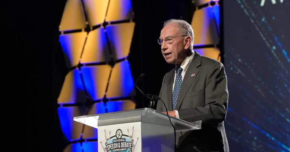 Why Senator Chuck Grassley Supports Speech & Debate