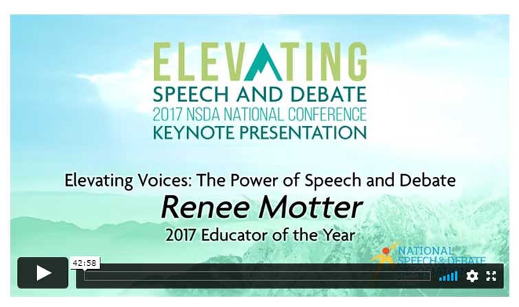 Conference Keynote Presentation – Renee Motter