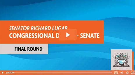Congressional Debate Final Rounds