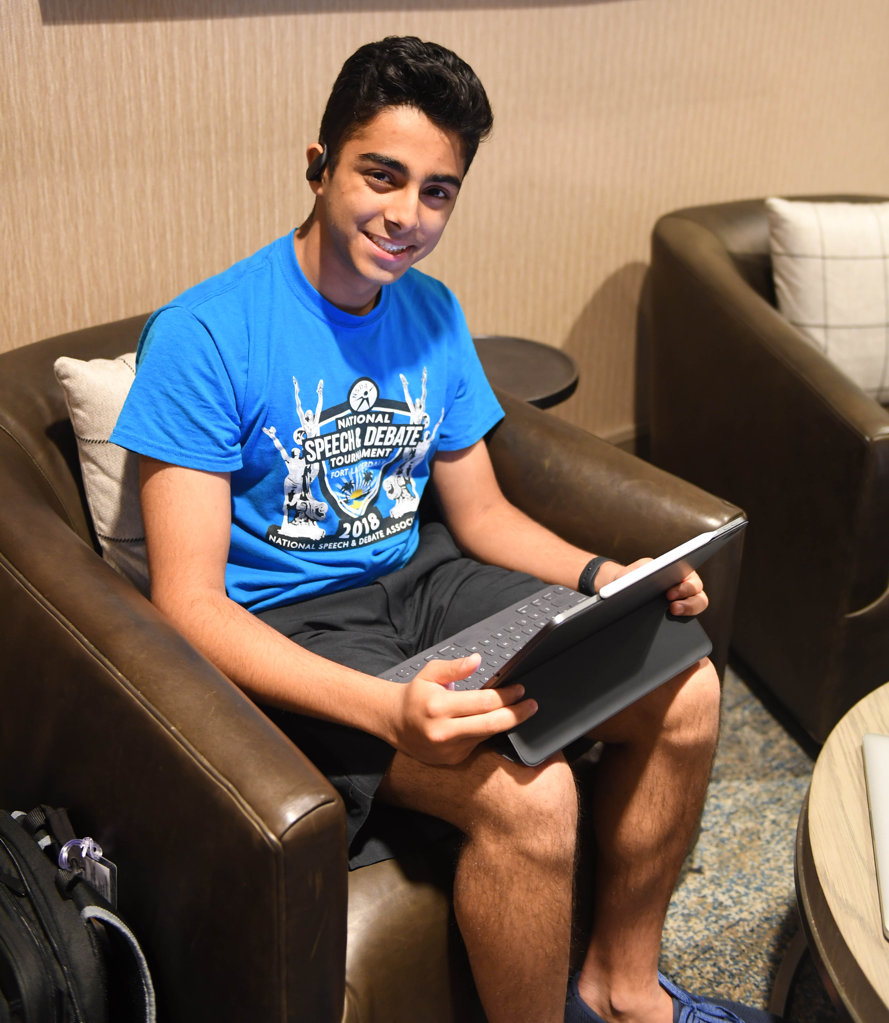 Student working on a laptop Student working on a laptop