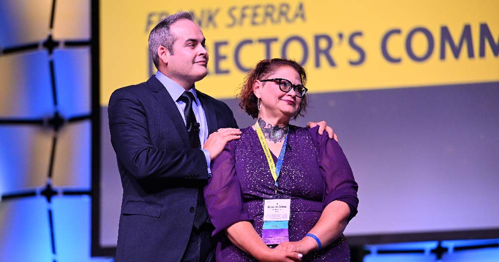 NSDA Alum David Begnaud teamed up with Canva to surprise Deborah Garoui, a fierce speech and debate advocate, with $100,000! 
